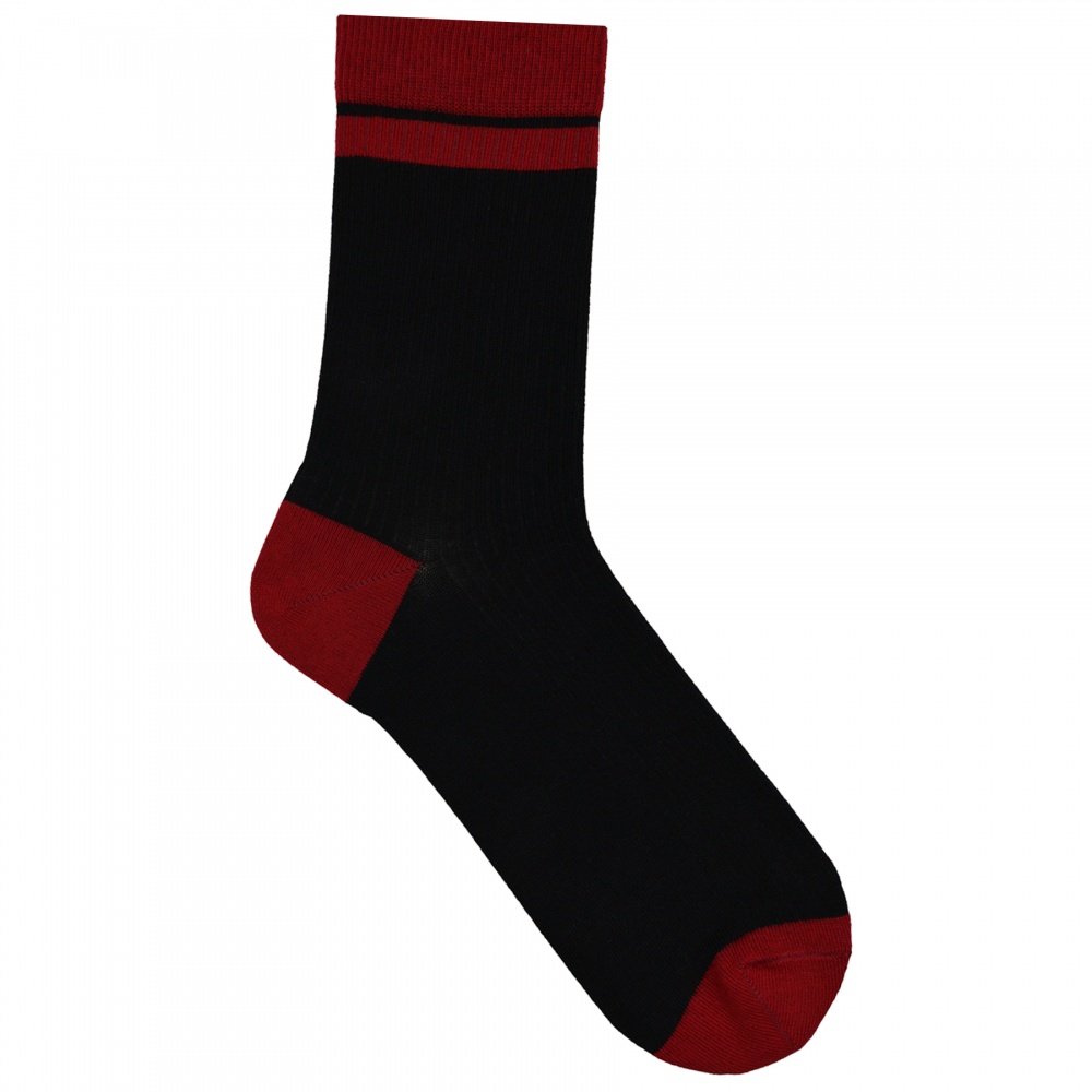 Шкарпетки чоловічі Premier Socks в рубчик р.25 чорний
