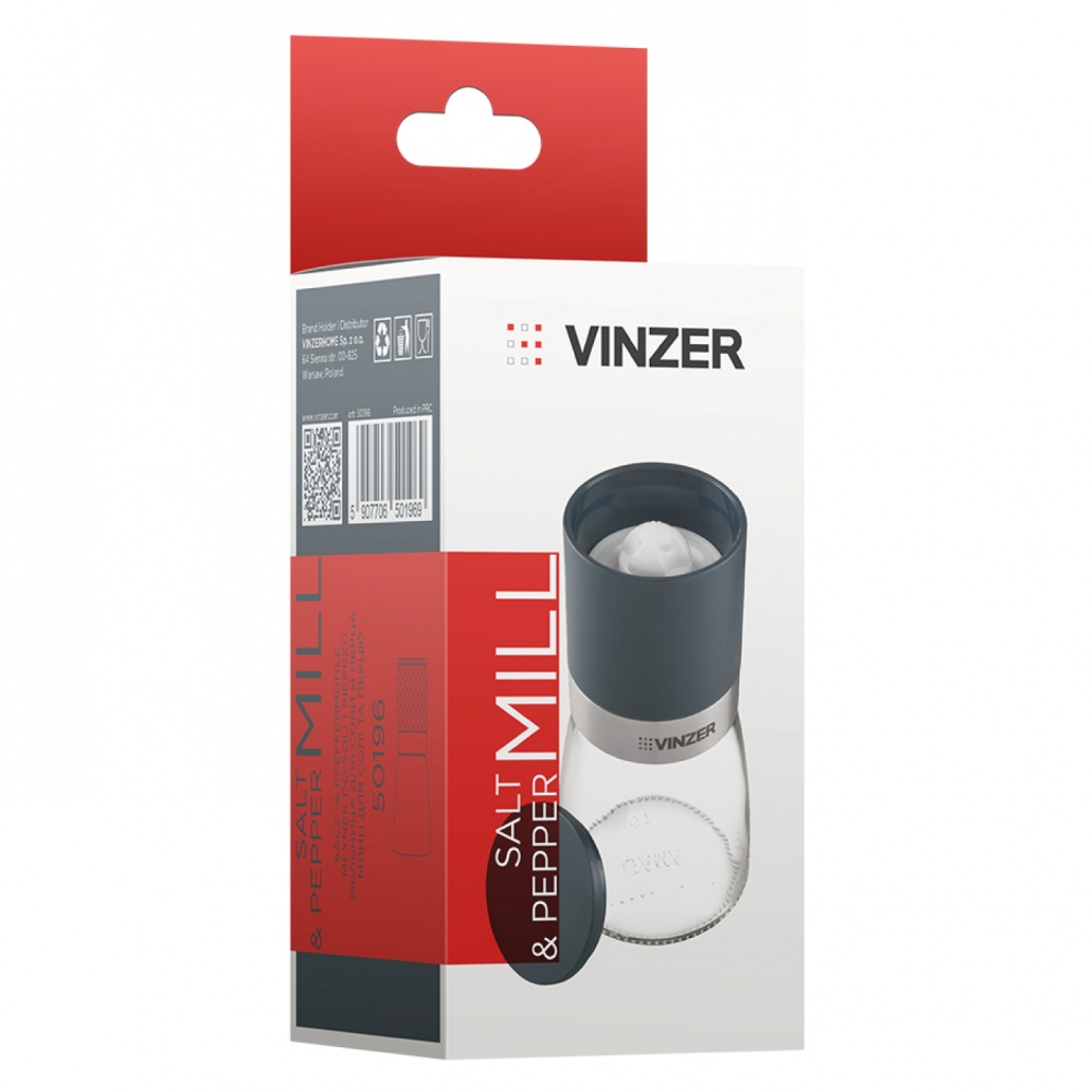 Млинок для солі та перцю Vinzer 50196