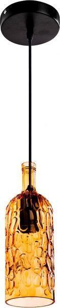 Підвіс Arte Lamp A8132SP-1AM 1x40 Вт E14 бурштиновий 