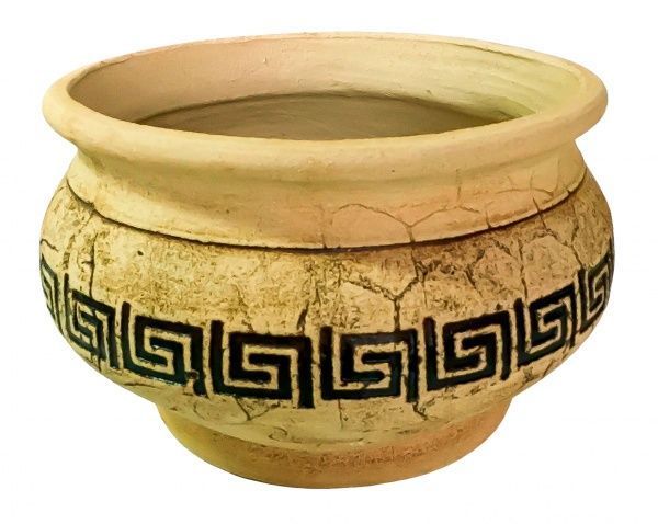 Горшок шамотный Босфор Б 42 л коричневый 