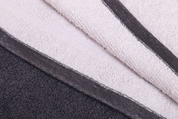 Набір рушників Modern 2 шт. світло-сірий/ світло-коричневий 