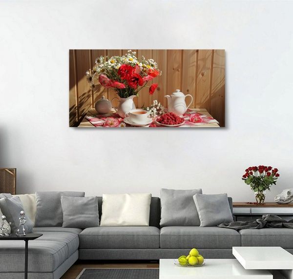 Репродукция Завтрак 96x48 см i_96x48_00055 