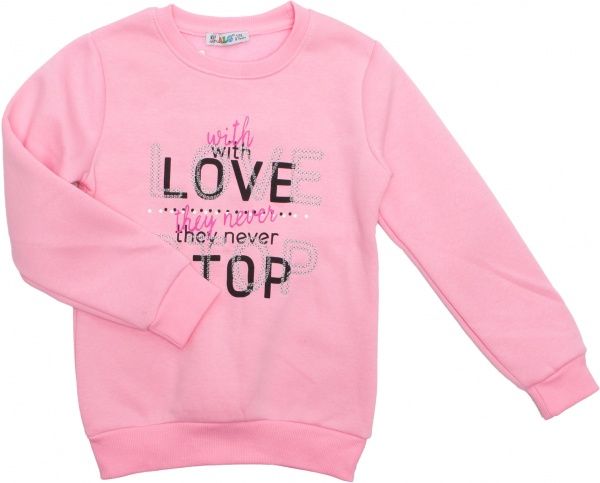 Свитшот ALG р.98 светло-розовый 721444 