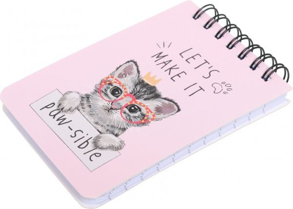 Блокнот Сучасні коти у бізнесі 10,5x7,5 см