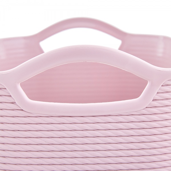 Корзина универсальная пластиковая Алеана 127039 Джут фрезия 175x225x320 мм