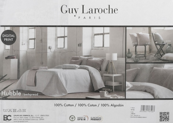 Покривало Paris Hubble 250x270 см Guy Laroche бежевий 