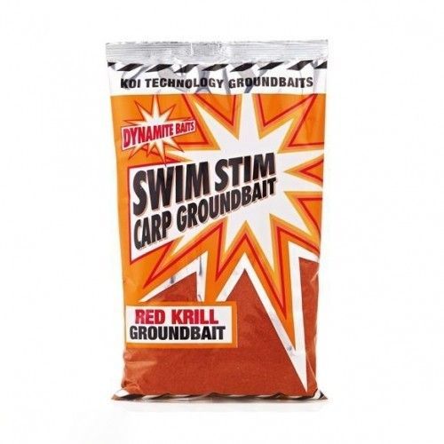 Прикормка Dynamite Baits SWIM STIM RED KRILL GROUNDBAIT 900 г криль