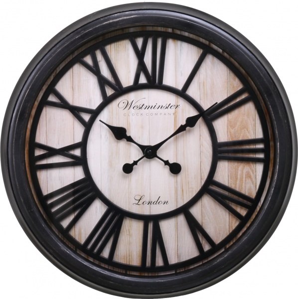 Годинник настінний Mechanics-3 чорний 506х55 мм KL5000180