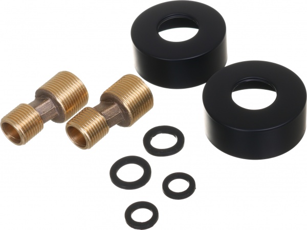 Смеситель для ванны EGO Soft матовый черный