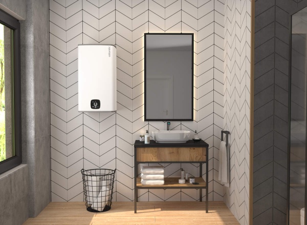 Бойлер Atlantic Steatite Cube WI-FI ES-VM 150 S4 C2 WD (2400W) white 