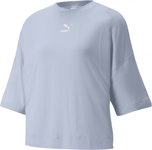 Футболка Puma Classics Splitside Tee 53350921 р.XS блакитний