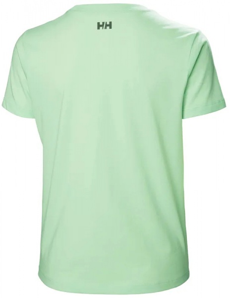 Футболка Helly Hansen W HH TECH LOGO T-SHIRT 63192-419 р.M зелений