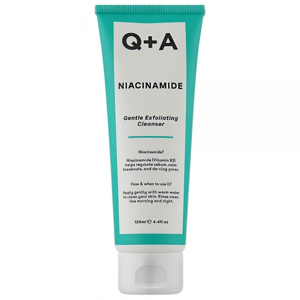 Гель для умывания Q+A Niacinamide Gentle Exfoliating Cleanser 125 мл