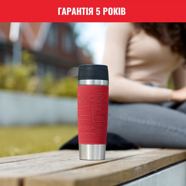 Термочашка Travel mug 0,5 л червона k3084214 Tefal