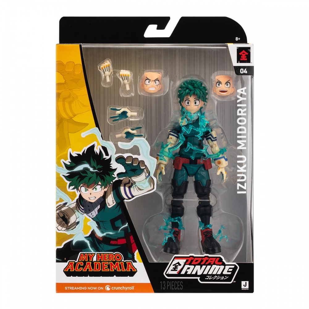 Игровая фигурка Total Anime W1 - Изуку (с аксессуарами) KAZ0002-W1