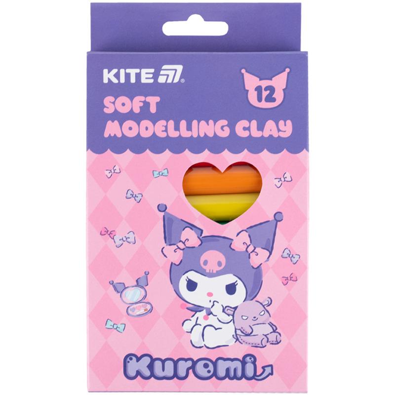 Пластилин восковый 12 цветов 200 г HK24-086 KITE