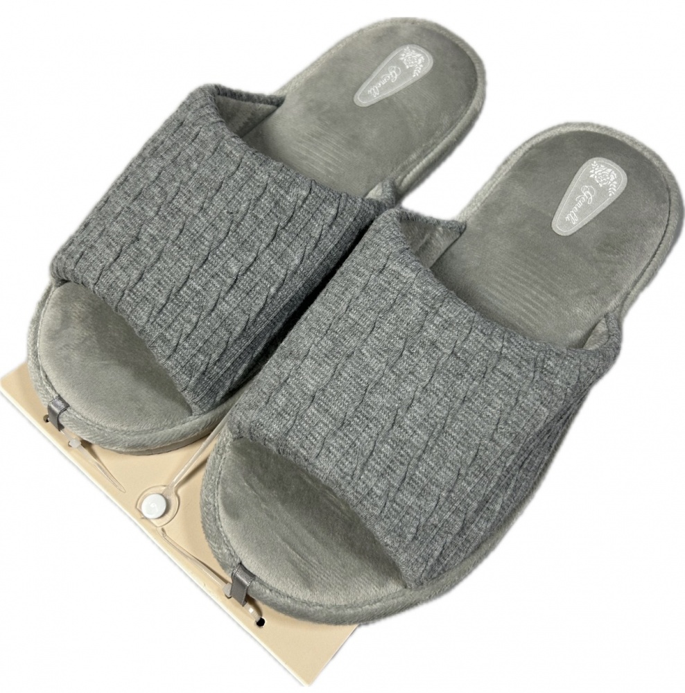 Тапки домашние Gemelli Мелодия р.38 серый