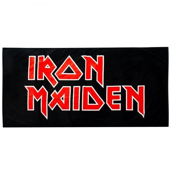 Полотенце Iron Maiden черный 75x150 см Home Line 