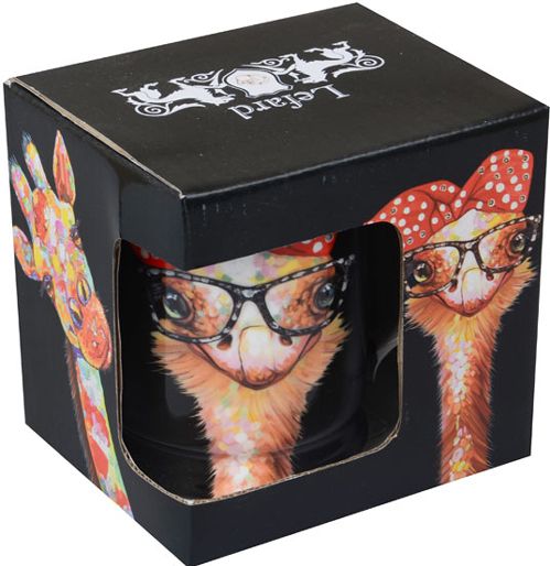 Чашка Кольоровий Жираф 400 мл. Lefard