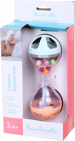 Іграшка-брязкальце Bambinelli Little smiley 10x6x22 см 200524605 /010