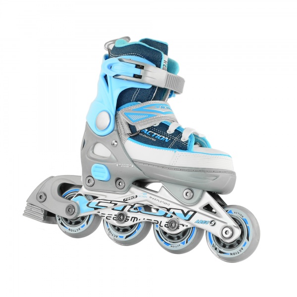 Роликові ковзани Action KIRE р. 37-40 блакитний