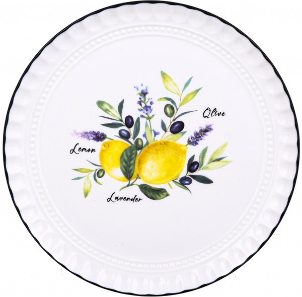 Тарелка десертная Lemons 16 см Fiora