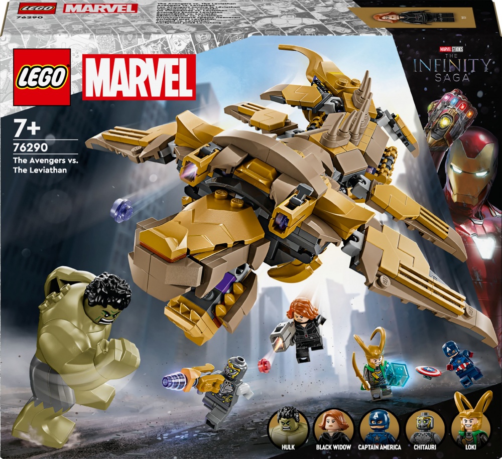 Конструктор LEGO Super Heroes Marvel Мстители против Левиафана 76290