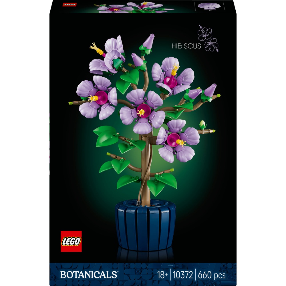 Конструктор LEGO Botanical Гібіскус 10372