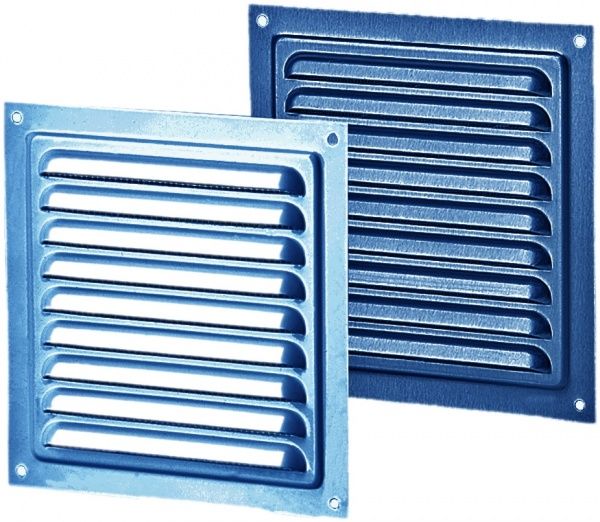 Решетка Вентс МВМ 125с сталь синий 