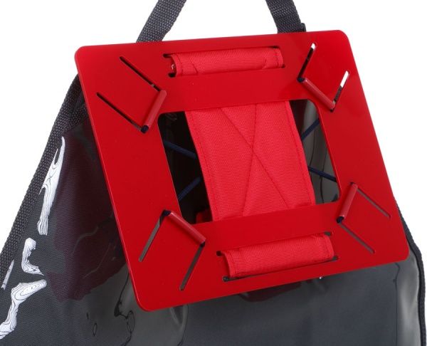 Накидка на сидіння автомобільна зі знімним тримачем для планшета Лайнін Пе ТрендБай сірий