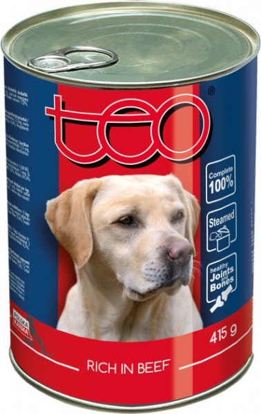 Консерва для усіх порід ТЕО з яловичиною 415 г