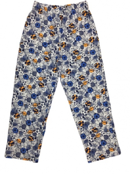 Пижама детская для мальчика Bibo р.122 синий с серым 81002 