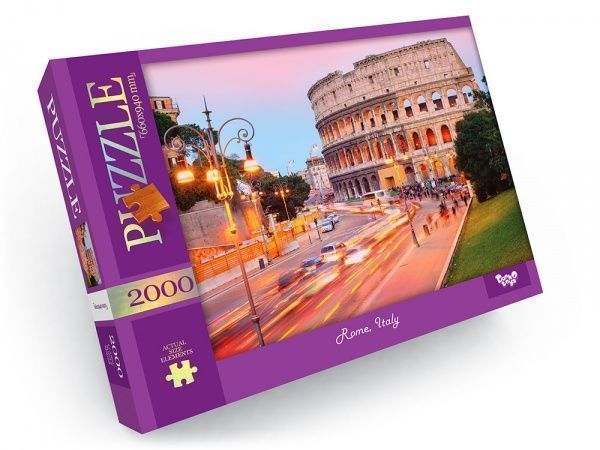 Пазли Danko Toys 2000 ел. с.1 №8 Rome, Italy С2000-01-08