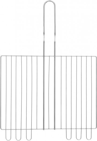 Решетка-гриль Кемпинг двойная хромированная BQ-46