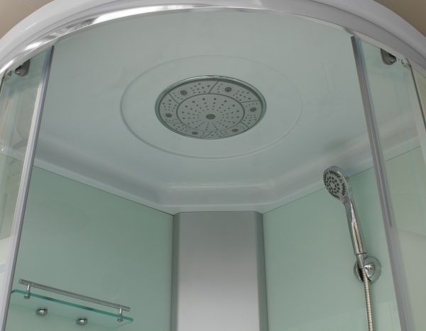 Гідромасажний бокс Water House WH -263 90x90 профіль хром, скло прозоре