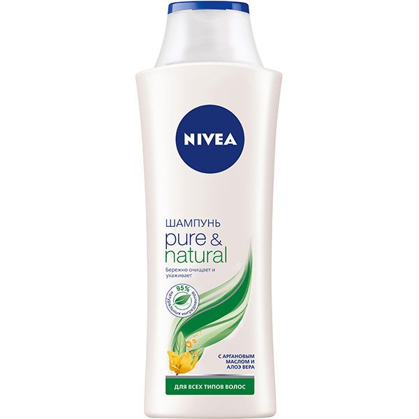 Шампунь Nivea Pure Natural 400 мл
