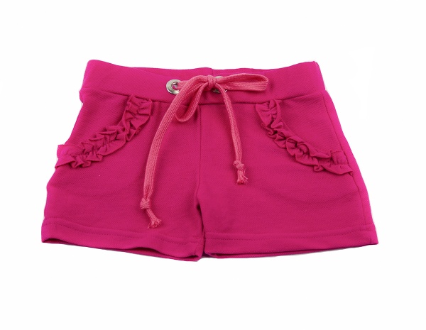 Шорти для дівчаток Маленькие люди р.110 малиновий 