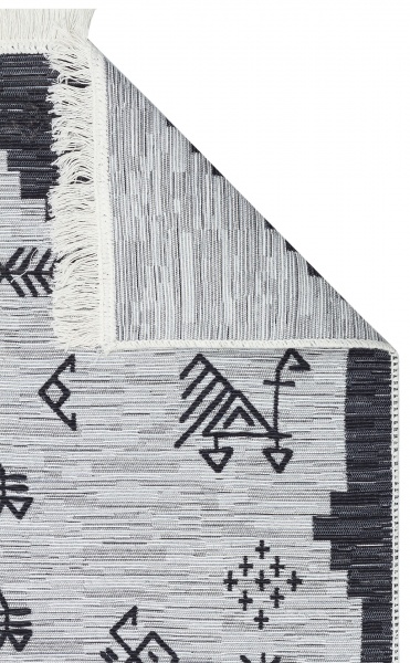 Килим Ekohali Arya AR 23 Grey 120x180 см двосторонній 