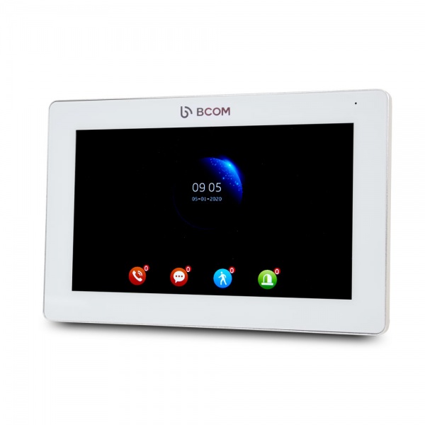 Комплект видеодомофона BCOM BD-770FHD White Kit 242051