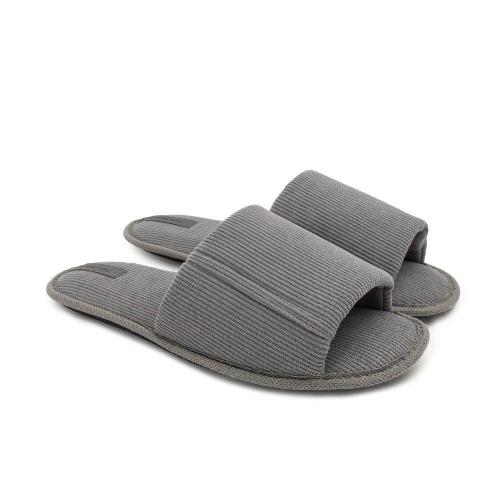 Капці домашні Twins VL вельвет mono 11507 р.40/41 сірий