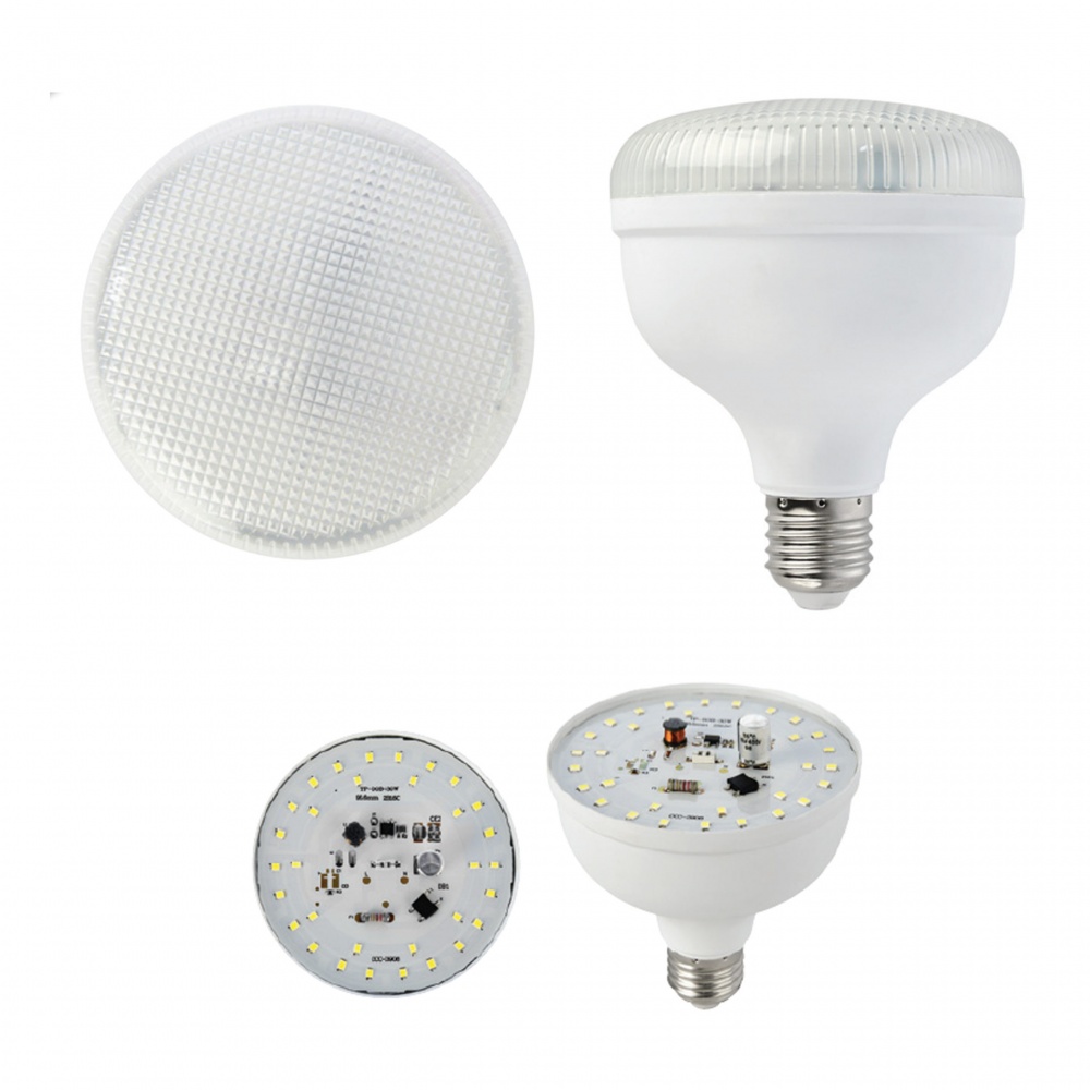 Лампа світлодіодна TEB ELEKTRIK CRYSTAL-30 30 Вт матова E27 175 В 6400 К 001-016-1030-010