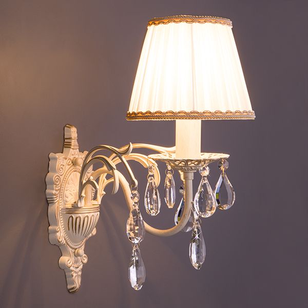 Бра Strotskis Cape Coral 1x40 Вт E14 бело-золотистый 3637/1 