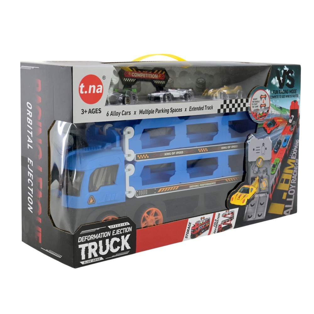 Трейлер-трек Shantou Гоночная трасса с 6 машинками TN-1274A