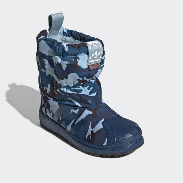 Черевики Adidas SST WINT3R CF C EE7260 р. 34 блакитний