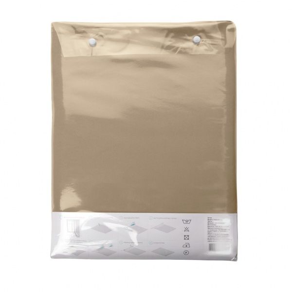 Штора Fusion Dimout 200х258 кавовий Decora textile