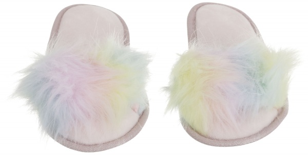 Тапки домашние La Nuit Радуга р. 40 розовый 