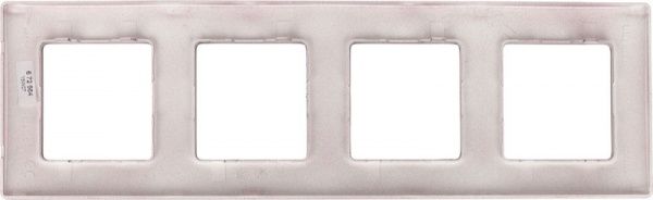 Рамка четырехместная Legrand Etika универсальная сливовый 672564