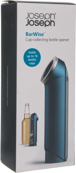 Відкривачка для пляшок з контейнером для кришок BarWise 20089 Joseph Joseph