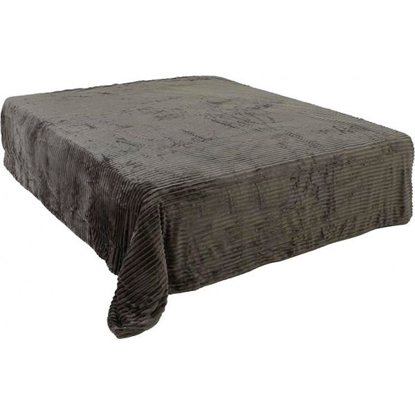 Покрывало La Nuit Stripe 240x260 см серое