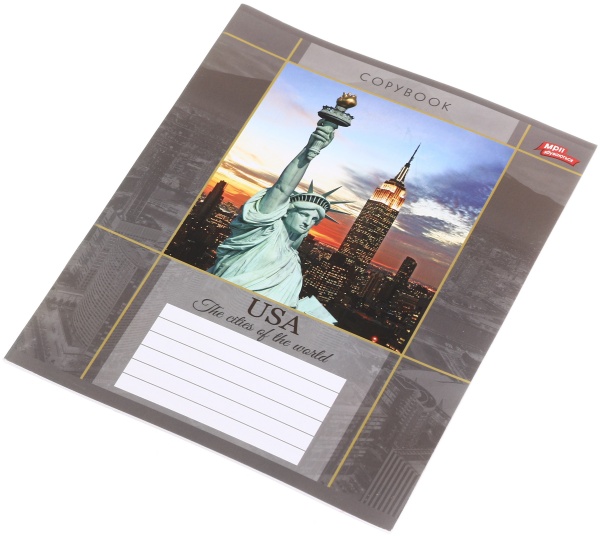 Тетрадь школьная 24 листа в линейку в ассортименте Мечты сбываются